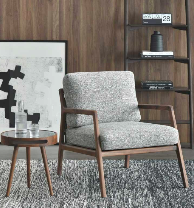 Caz Armchair - Light Grey